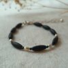 Zilveren Onyx En Spinel Armband